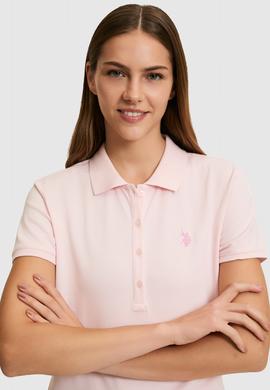 Kadın Açık Pembe Basic Tişört - 50321818117