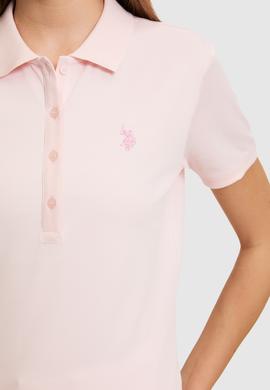 Kadın Açık Pembe Basic Tişört - 50321818117