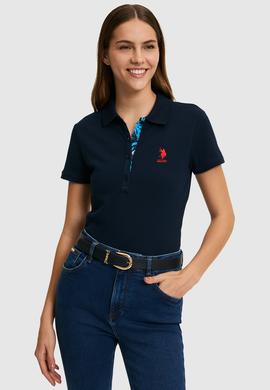 Kadın Lacivert Basic Tişört - 50321798073