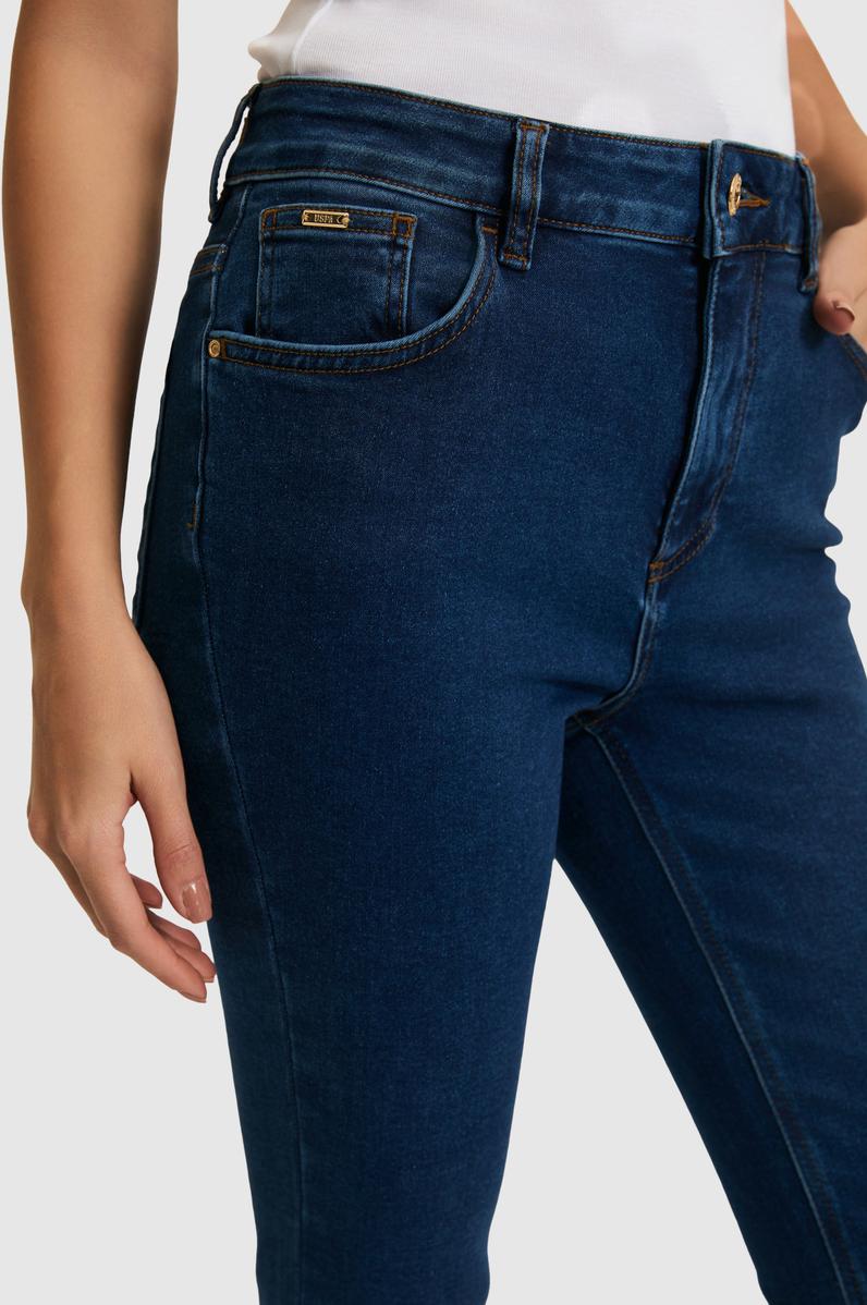 Kadın Koyu Mavi Jean Pantolon