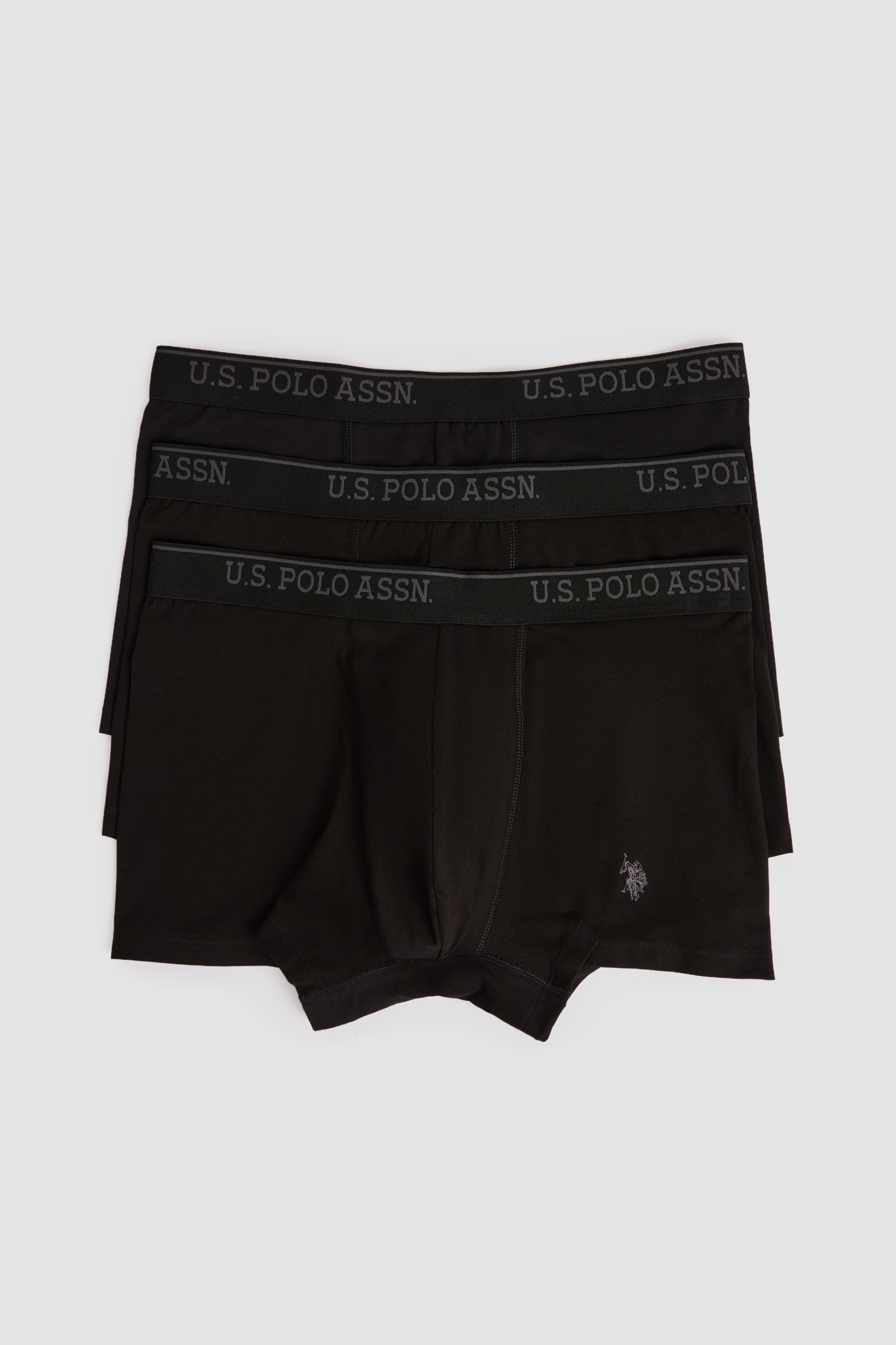 Erkek Siyah 3'lü Boxer Takımı - Image 2