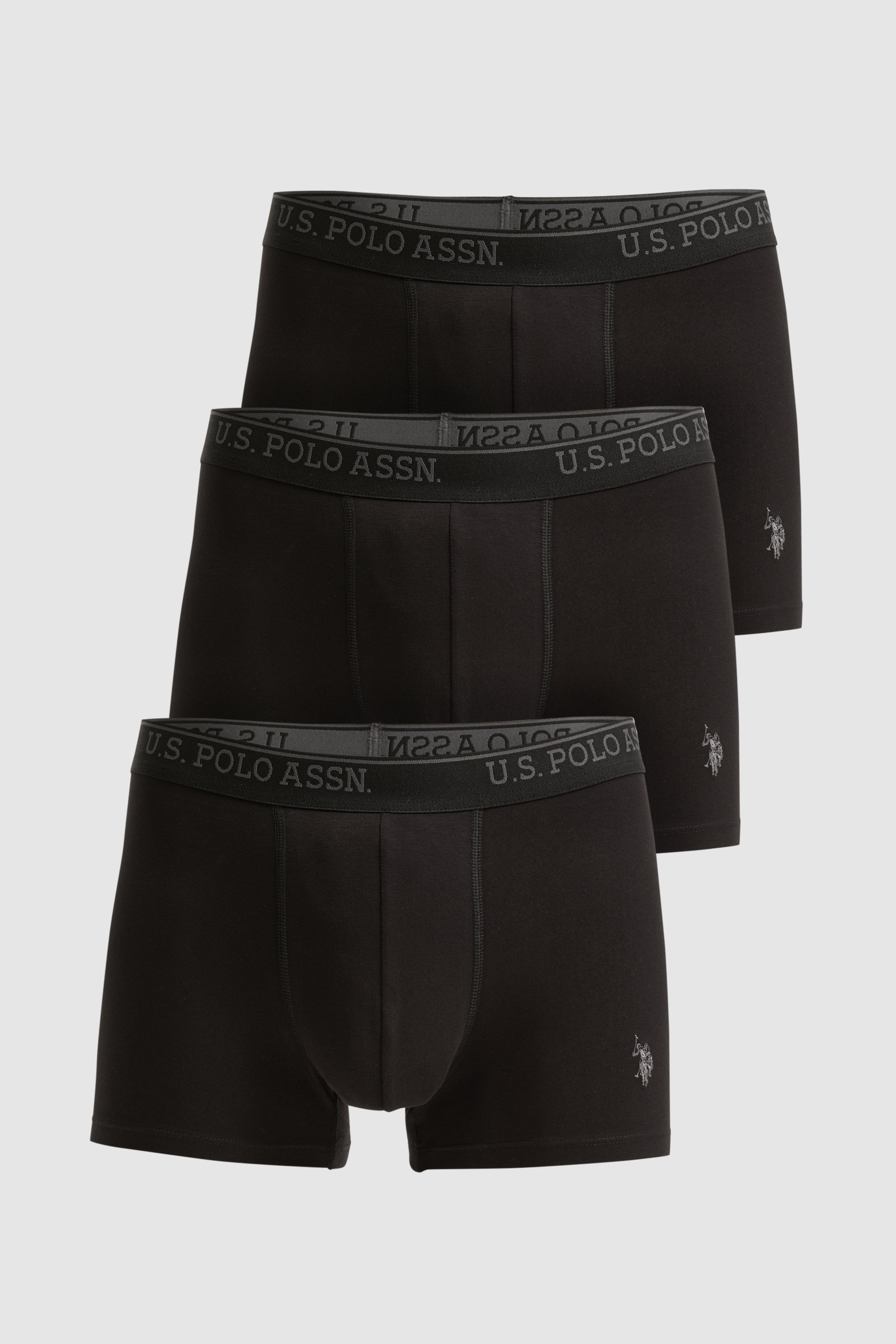 Erkek Siyah 3'lü Boxer Takımı - Image 1