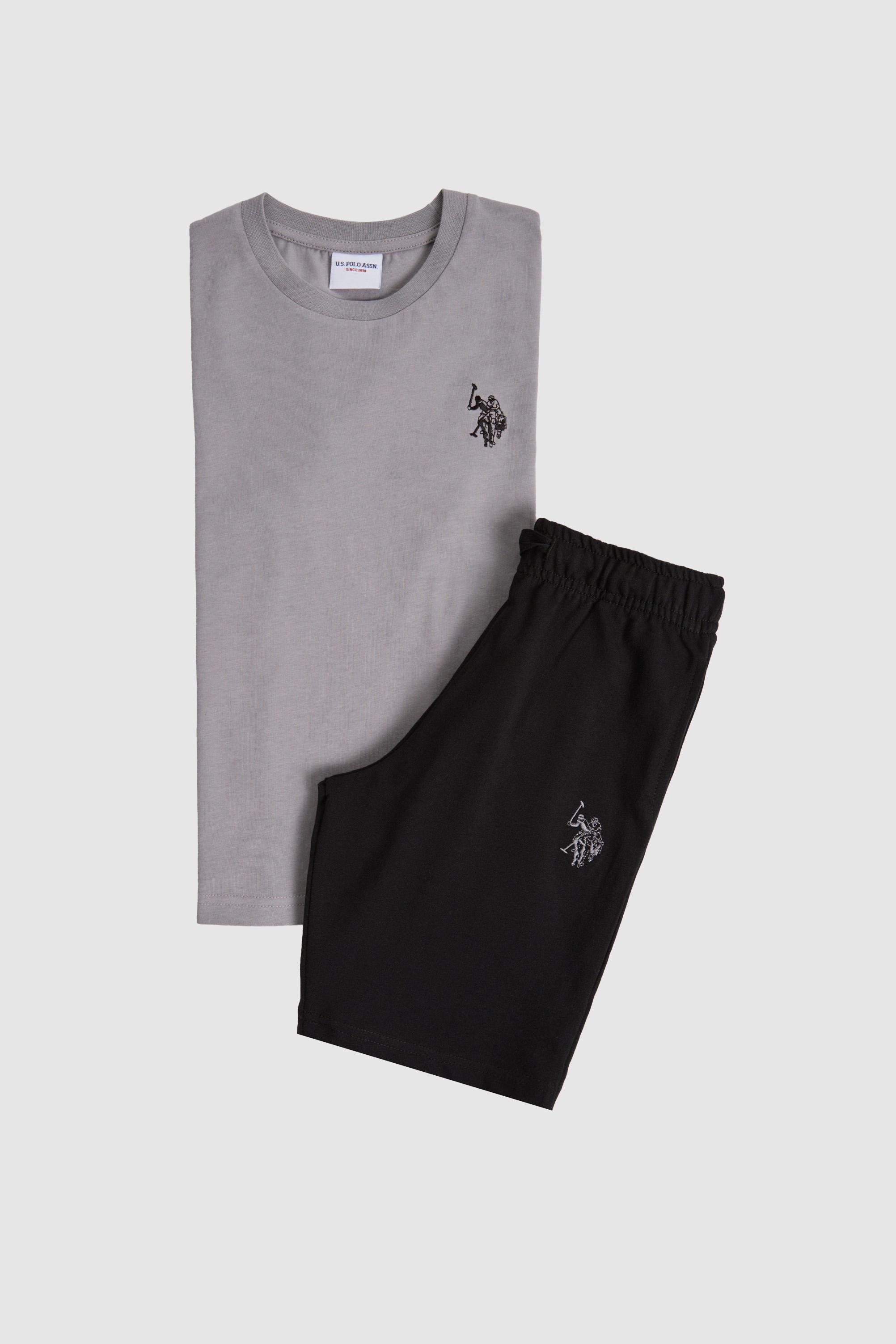 Erkek Çocuk Gri Pijama Takımı