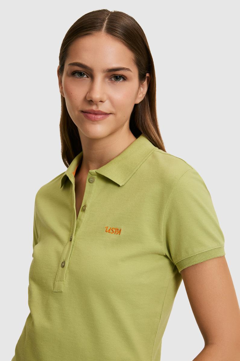 Kadın Yeşil Basic Tişört