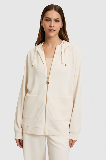 Kadın Krem Sweatshirt