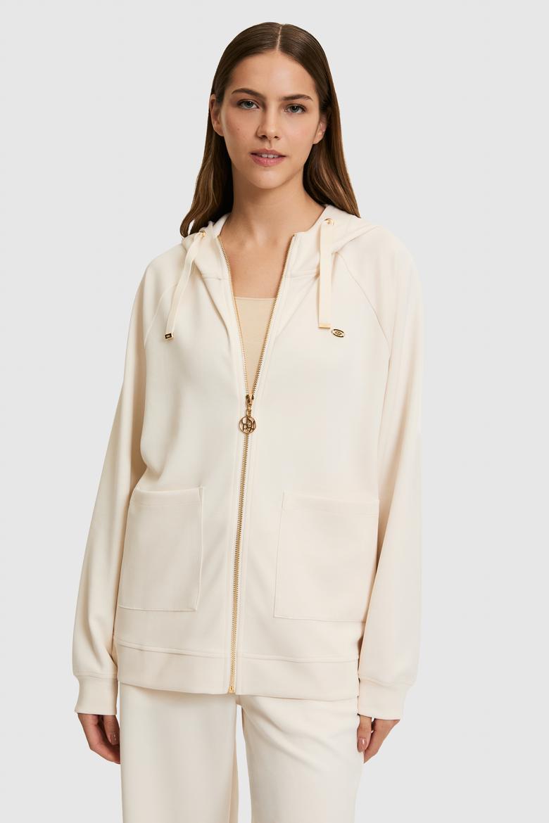 Kadın Krem Sweatshirt - 50322006001