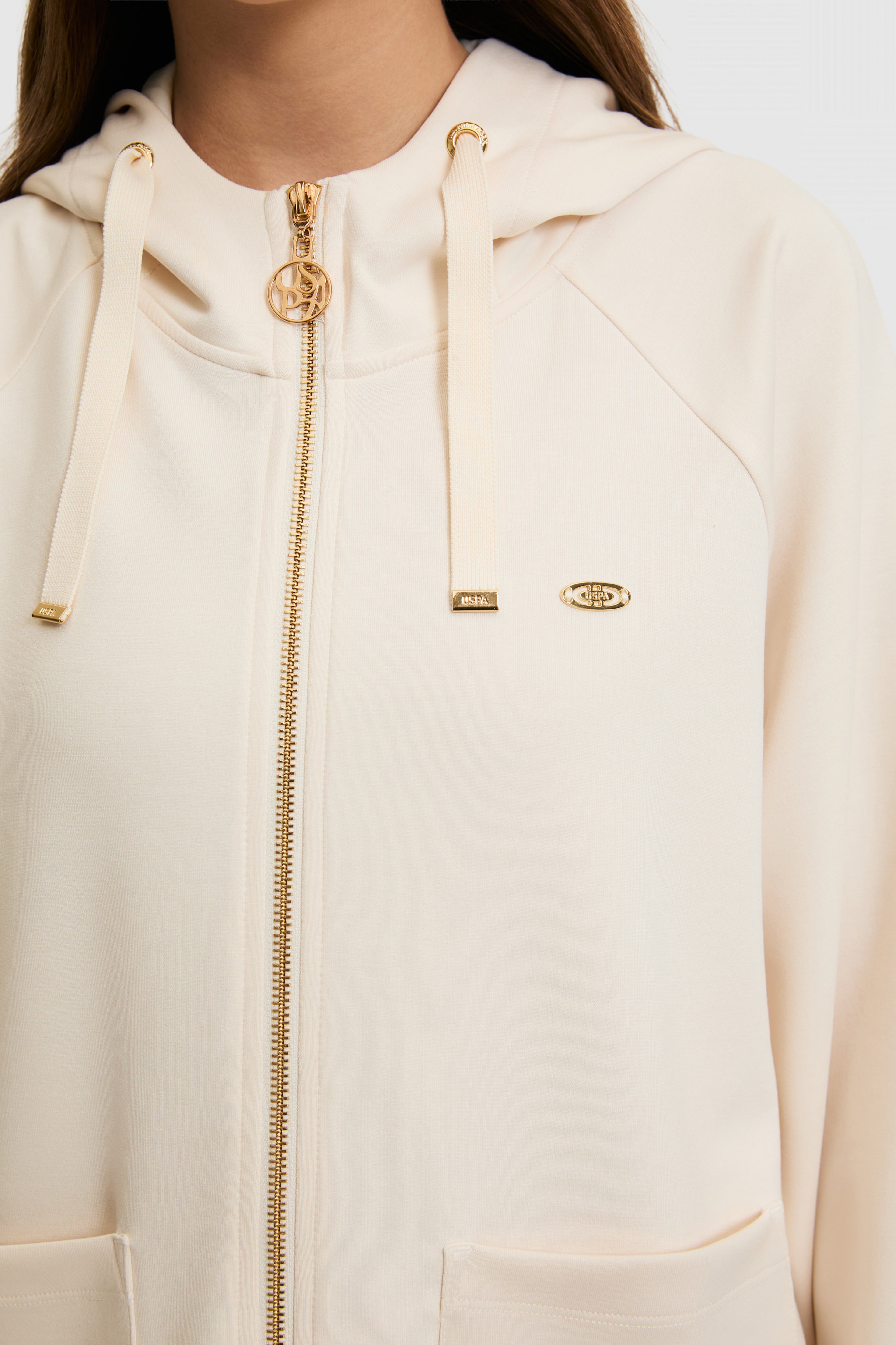 Kadın Krem Sweatshirt