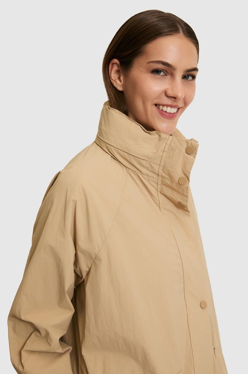 Kadın Camel Trençkot