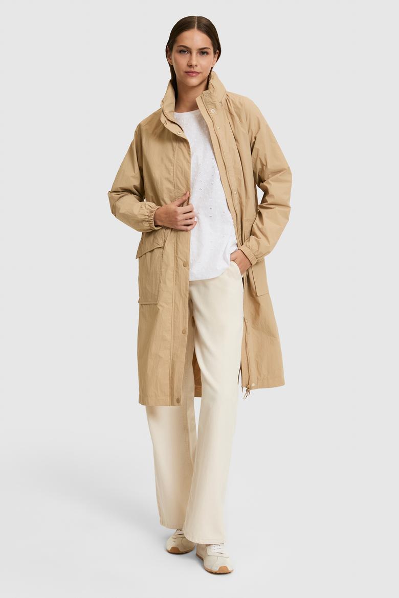 Kadın Camel Trençkot - 50319257005