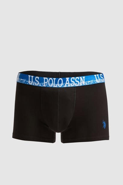 Erkek Siyah 3'lü Boxer Takımı