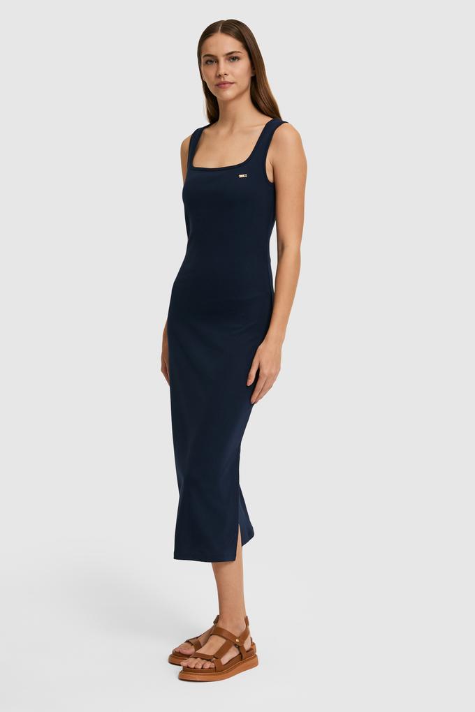 Kadın Lacivert Örme Elbise