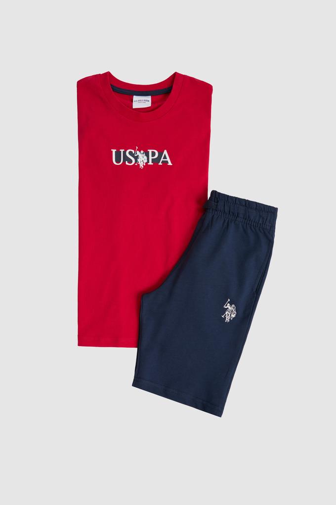 Erkek Çocuk Kırmızı Pijama Takımı
