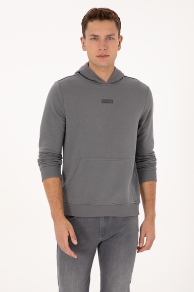 Erkek Gri Sweatshirt