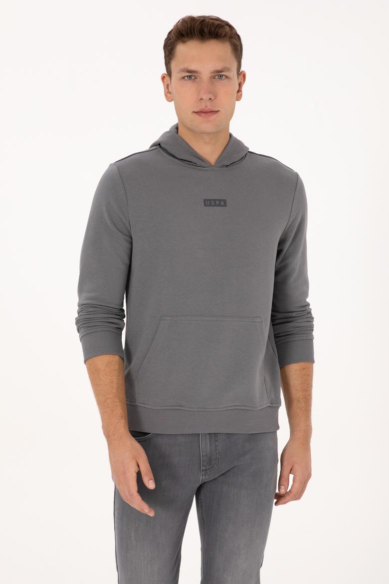 Erkek Gri Sweatshirt