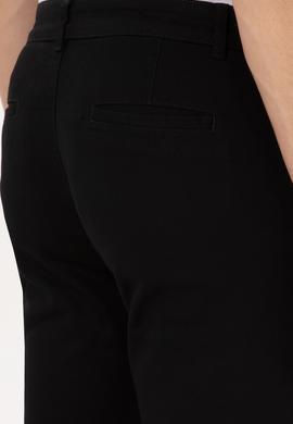 Erkek Slim Fit Siyah Kanvas Pantolon - 50316831108