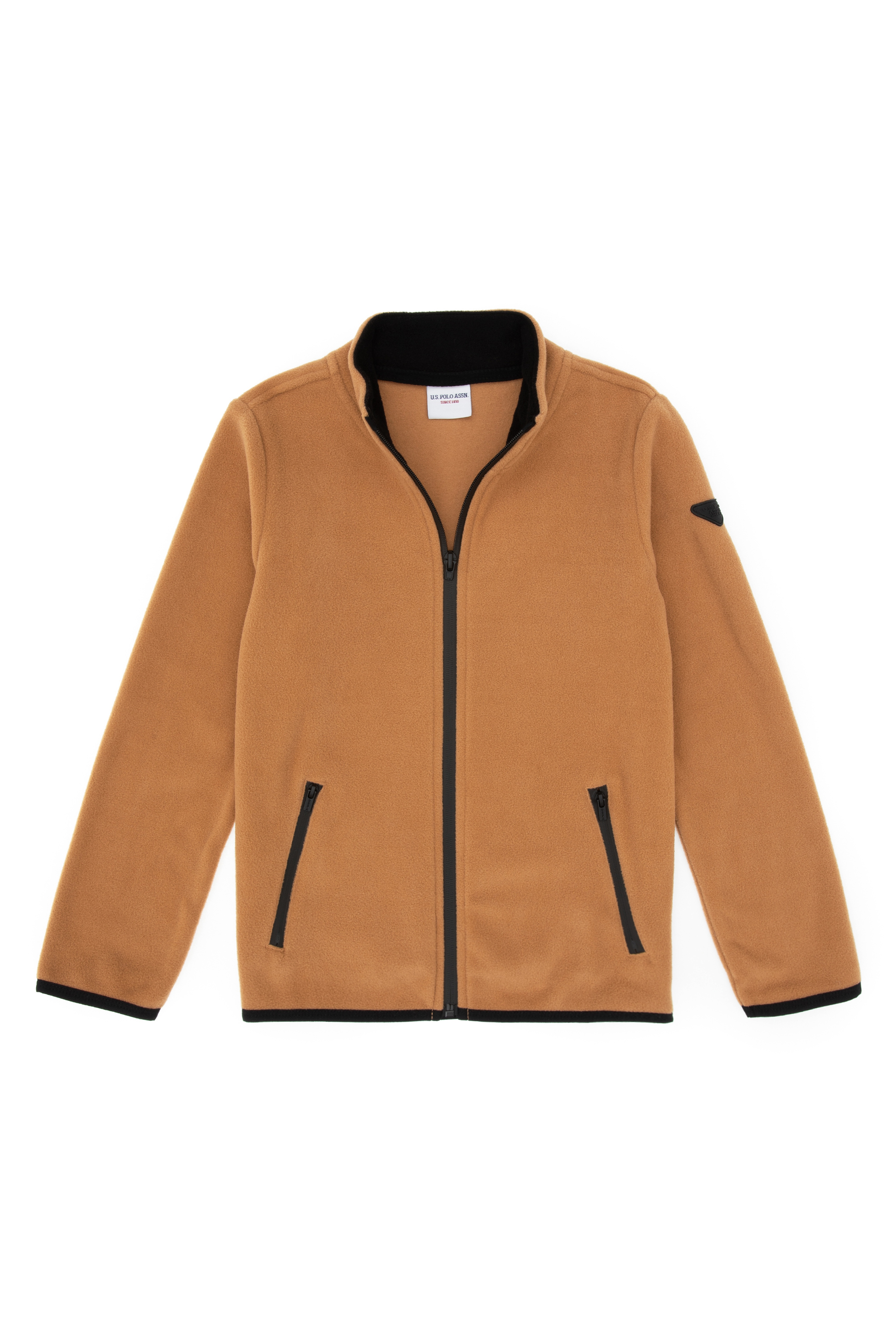 Erkek Çocuk Camel Polar Örme Hırka - Image 5