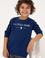 Erkek Çocuk İndigo Bisiklet Yaka Sweatshirt