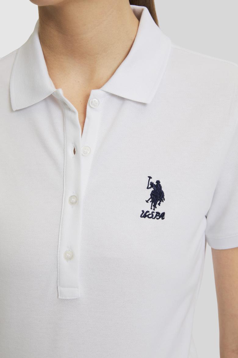 Kadın Beyaz Basic Tişört - 50321798038