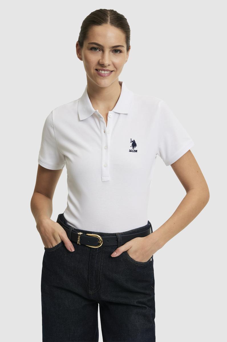 Kadın Beyaz Basic Tişört