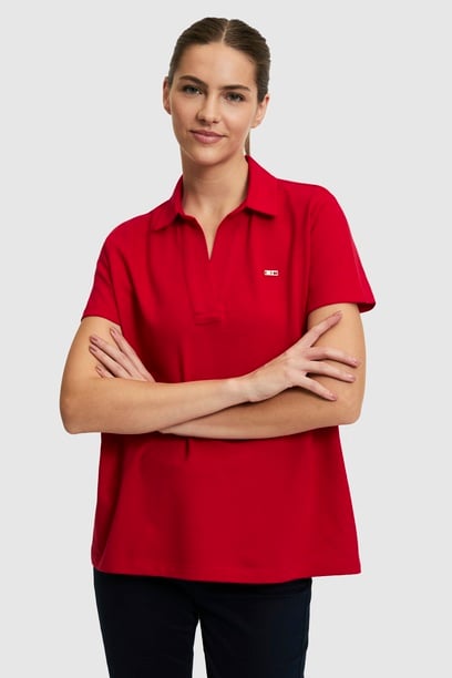 Kadın Kırmızı Basic Tişört