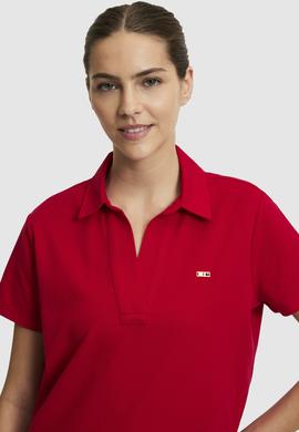 Kadın Kırmızı Basic Tişört - 50323447085