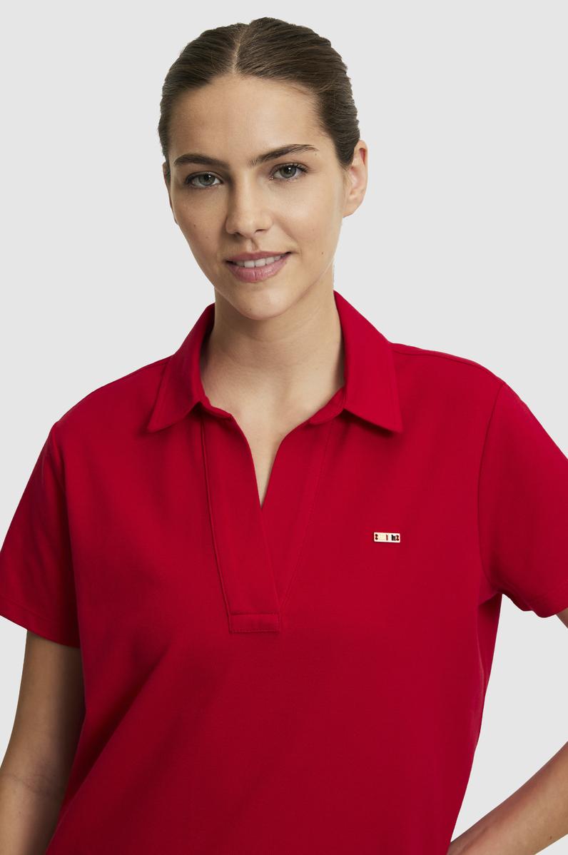 Kadın Kırmızı Basic Tişört