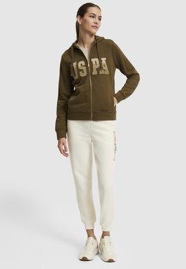 Kadın Haki Basic Sweatshirt - 50289540031