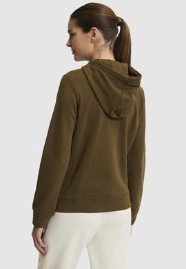 Kadın Haki Basic Sweatshirt - 50289540031
