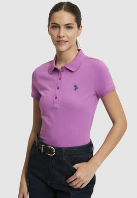 Kadın Menekşe Basic Tişört - 50262675069