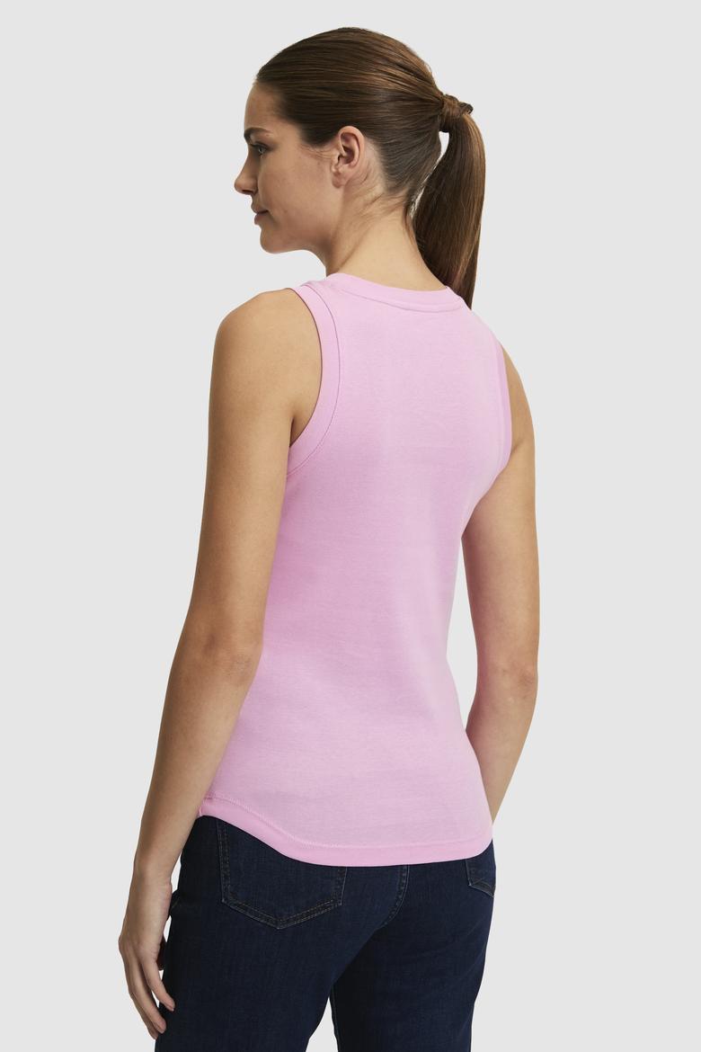 Kadın Pembe Basic Tişört - 50321799069