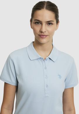 Kadın Açık Mavi Basic Tişört - 50321818157