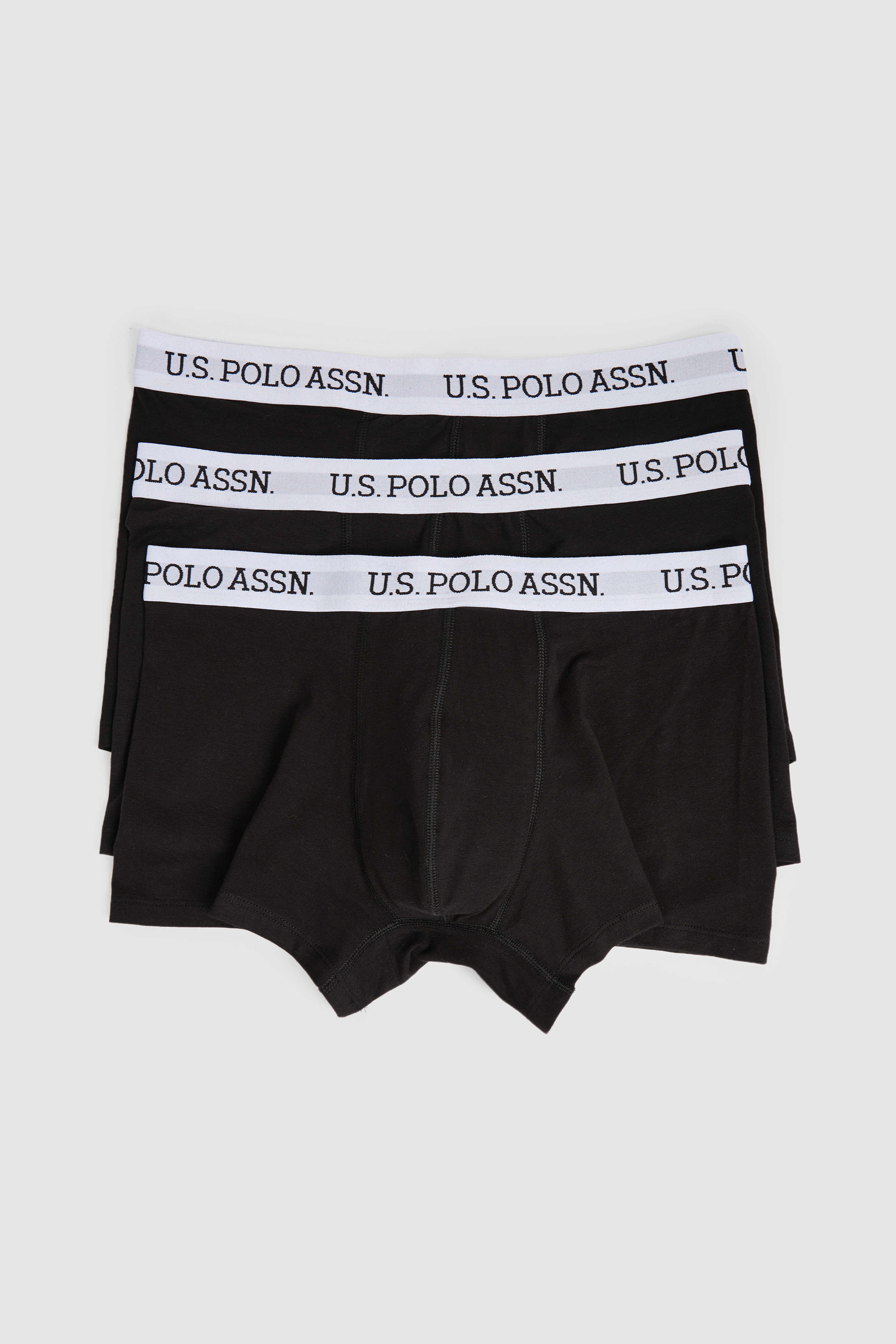 Erkek Siyah 3'lü Boxer Takımı