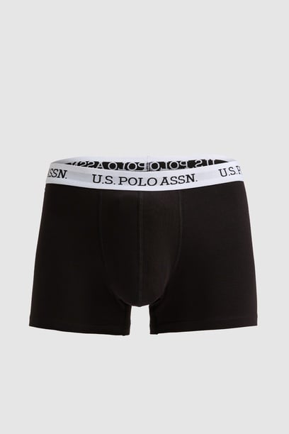 Erkek Siyah 3'lü Boxer Takımı