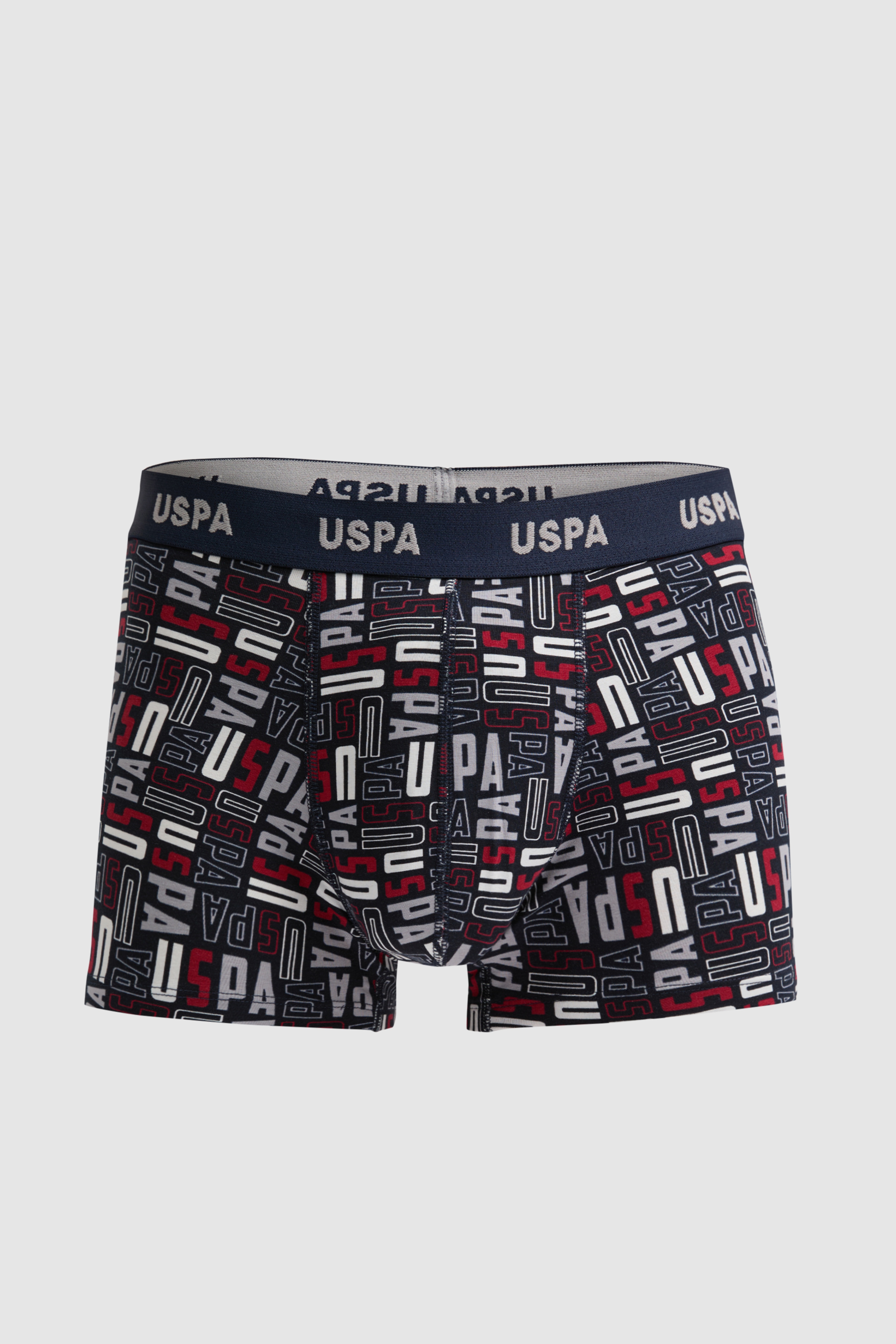 Erkek Kırmızı 3'lü Boxer Takımı