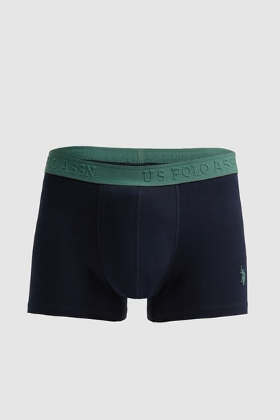 Erkek Mint 3'lü Boxer Takımı