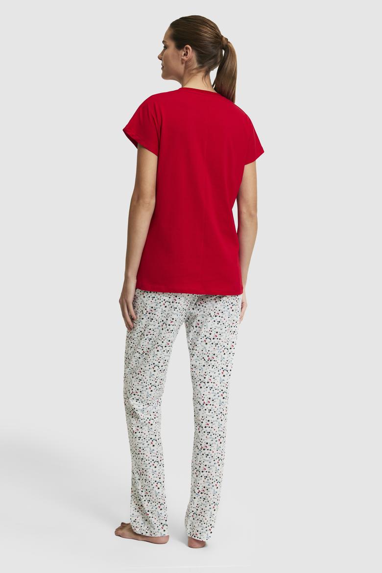 Kadın Kırmızı Pijama Takımı - 50326524001