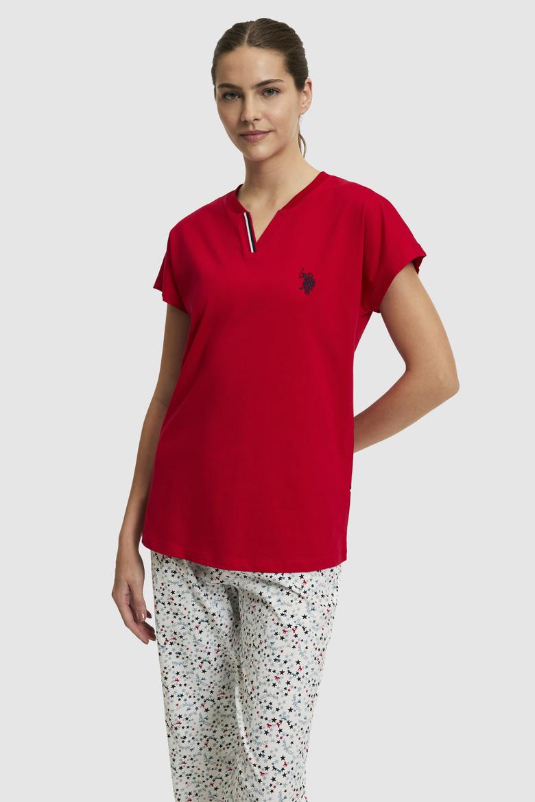 Kadın Kırmızı Pijama Takımı - 50326524001