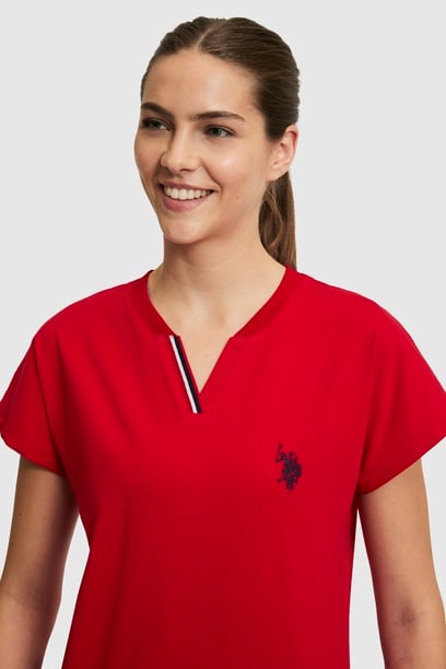 Kadın Kırmızı Pijama Takımı