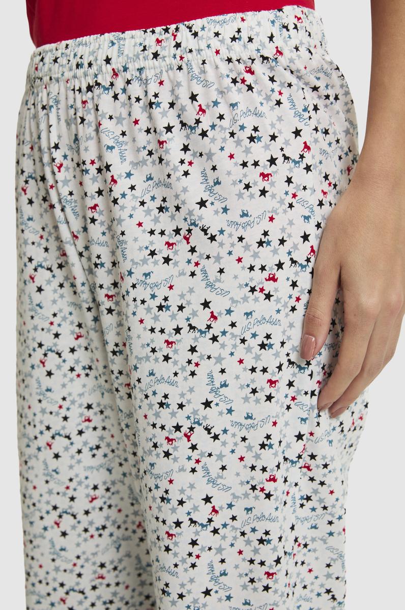 Kadın Kırmızı Pijama Takımı