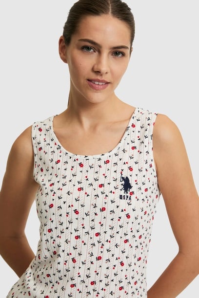 Kadın Ekru Pijama Takımı