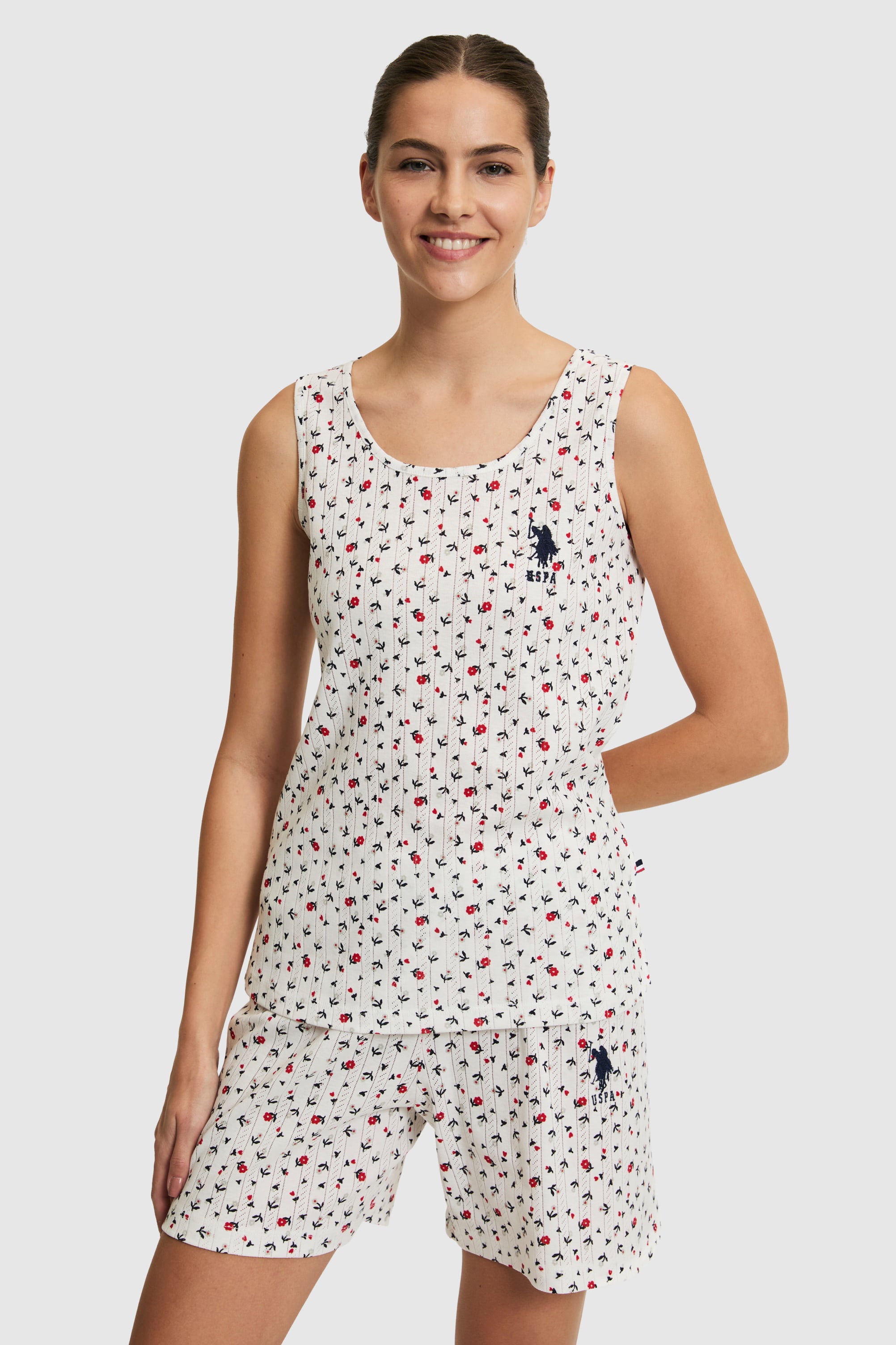 Kadın Ekru Pijama Takımı