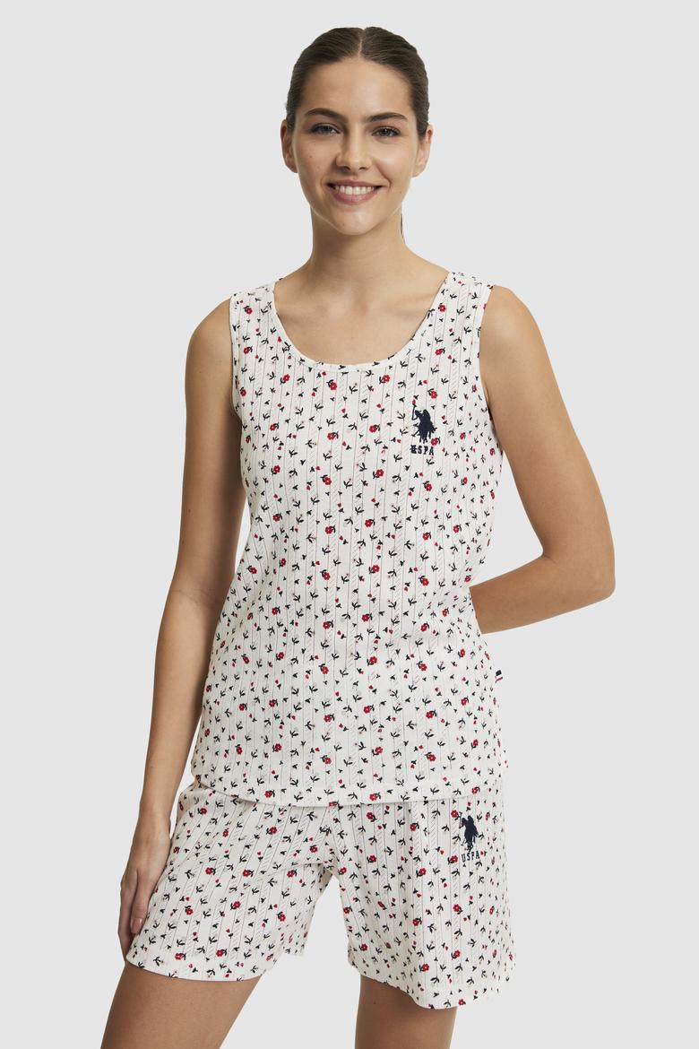 Kadın Ekru Pijama Takımı - 50326537003