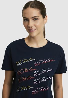 Kadın Lacivert Tişört - 50323561020