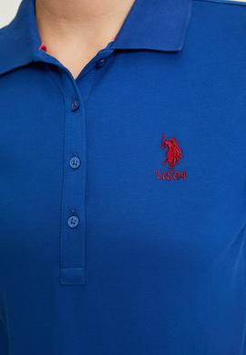 Kadın Saks Basic Polo Yaka Sweatshirt - 50271573024