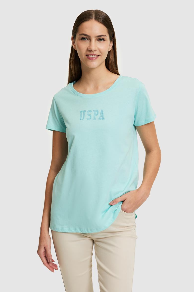 Kadın Aqua Tişört - 50297454185