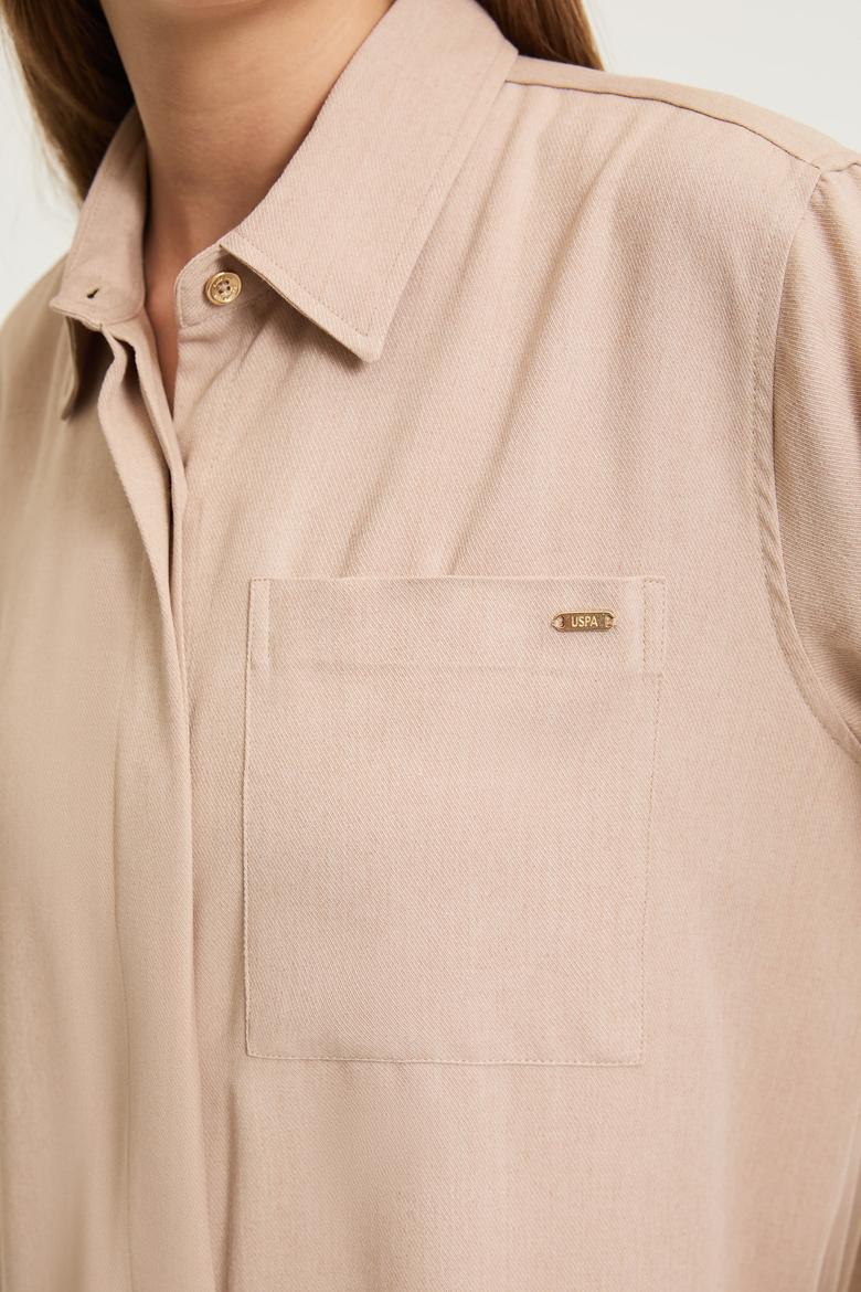 Kadın Camel Dokuma Elbise - 50308530004