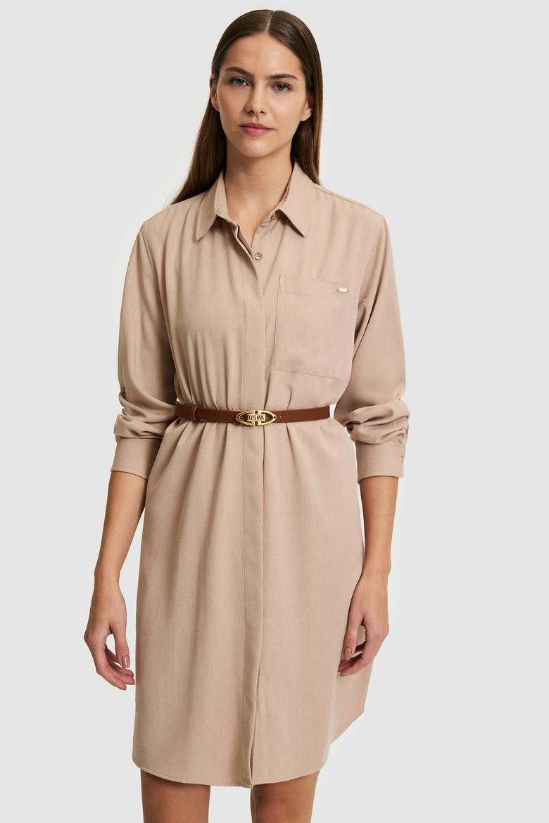 Kadın Camel Dokuma Elbise - 50308530004