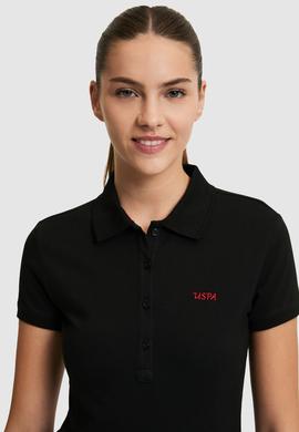 Kadın Siyah Basic Tişört - 50323461133