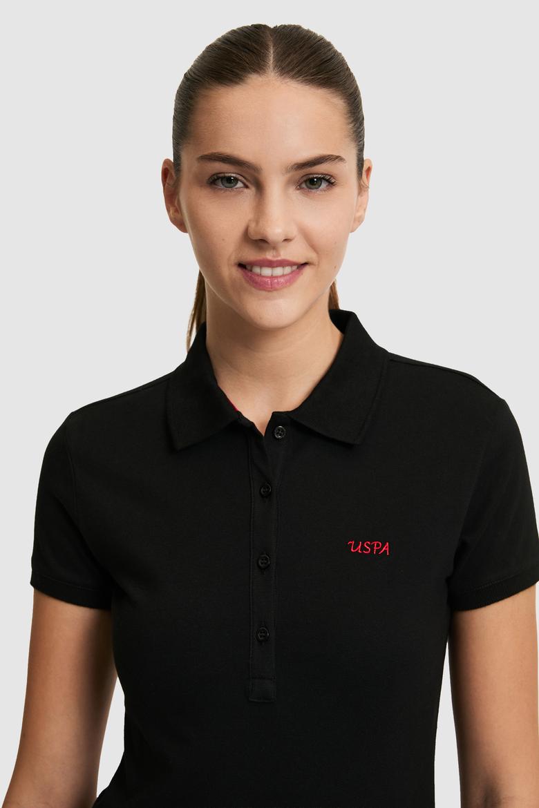 Kadın Siyah Basic Tişört - 50323461133