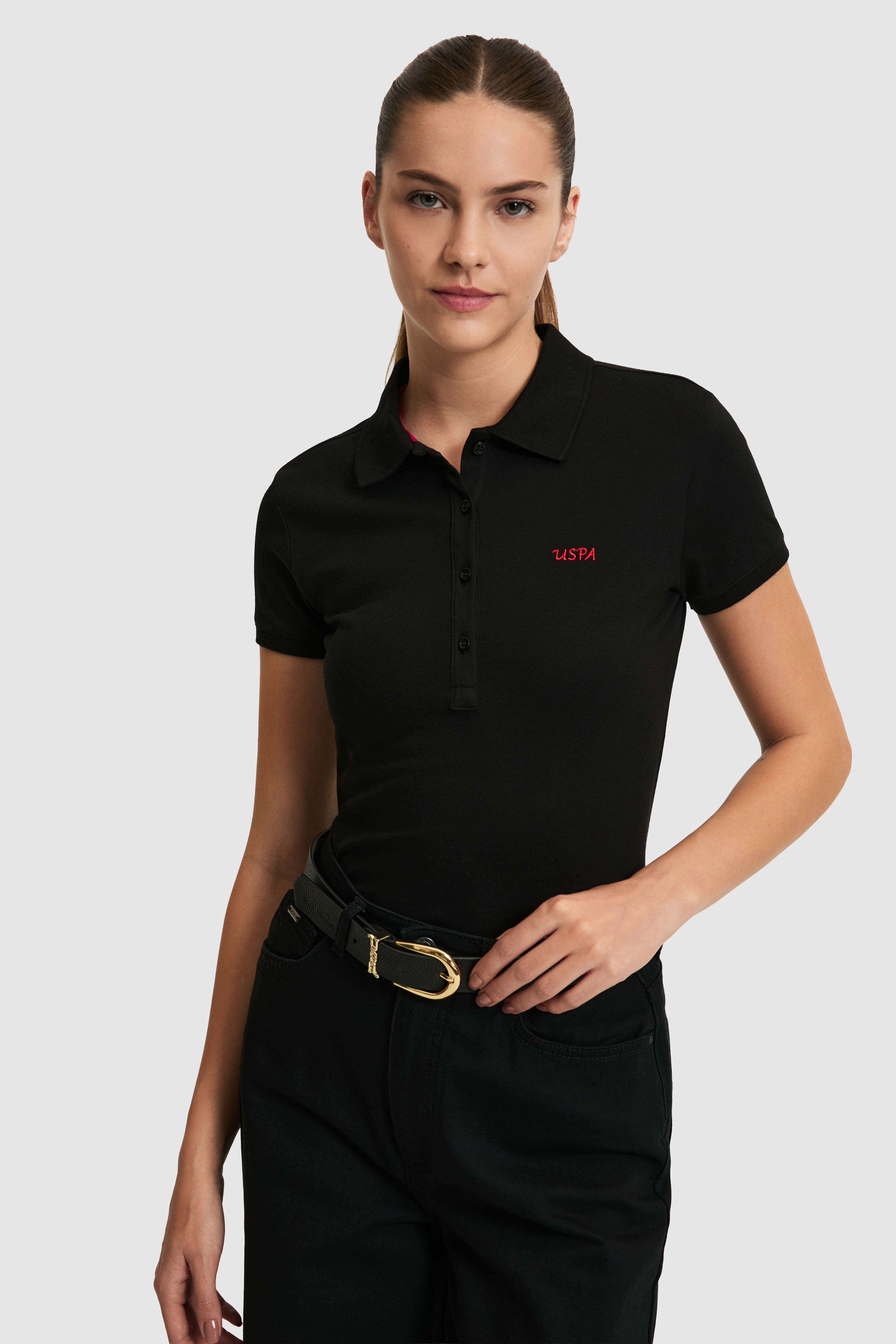 Kadın Siyah Basic Tişört